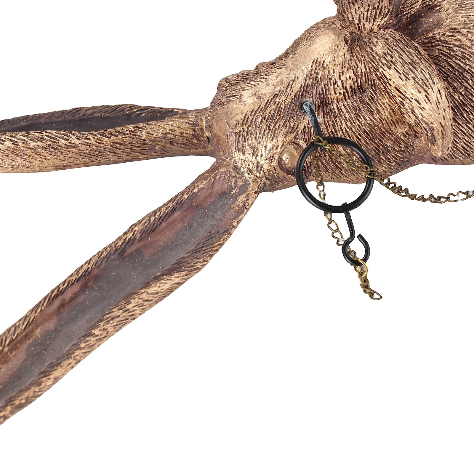 Wall Decor Rabbit Head Wall Hanging,Bronzed Resin Animal Head Sculpture with …