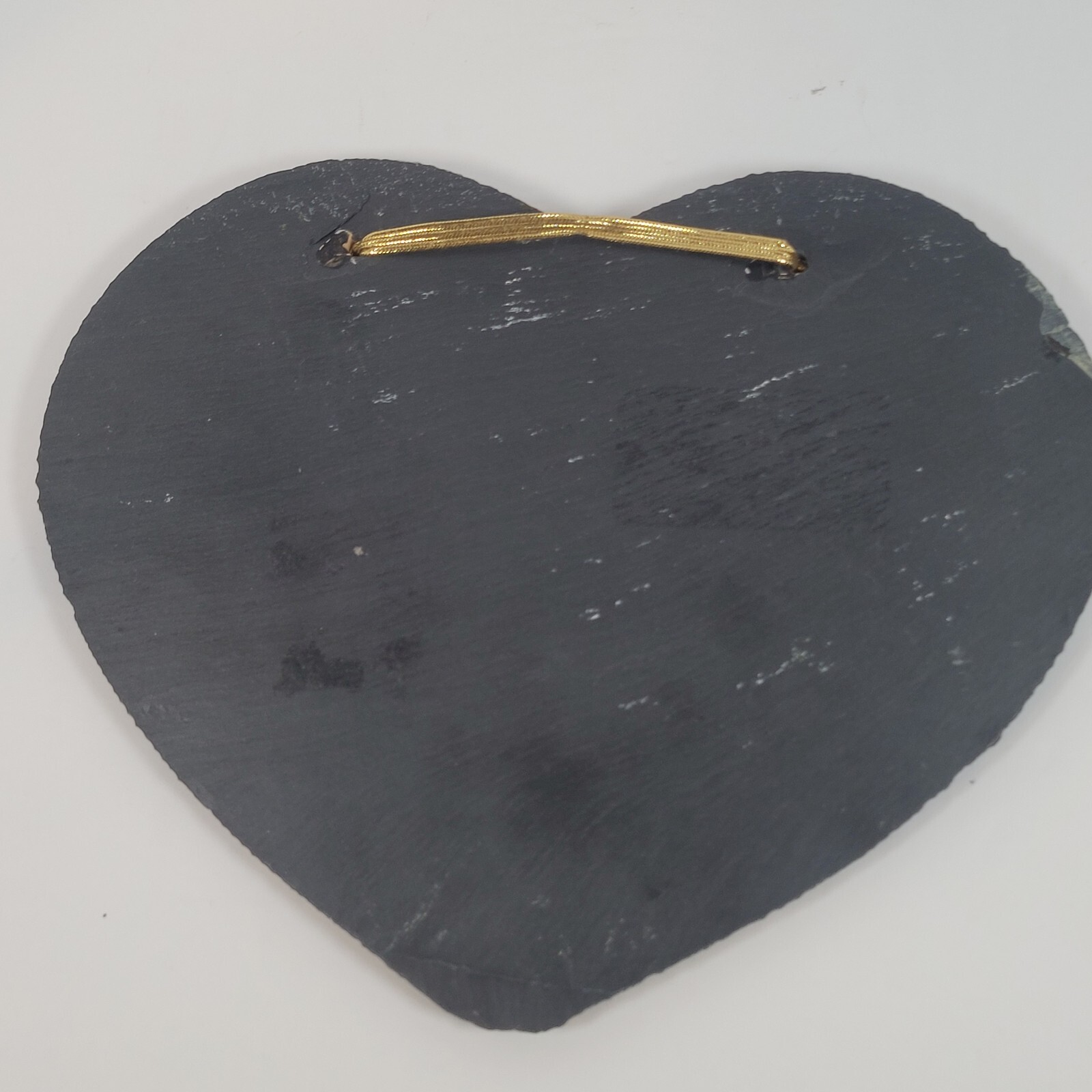 Heart Folk Art Slate Wall Hanging Remember We Are a Normal Family Cottage