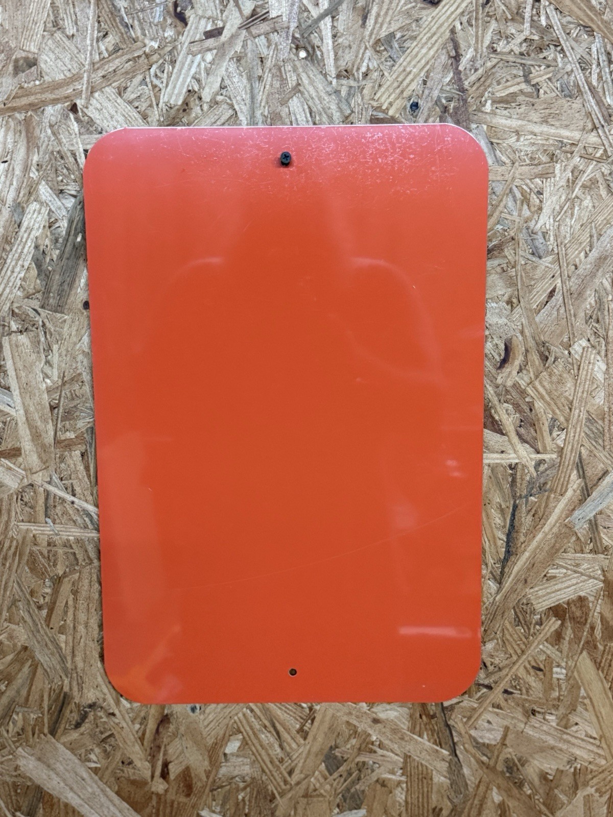 CONSTRUCTION ORANGE 12×18 SIGN BLANKS (FOR FIVE BLANKS)