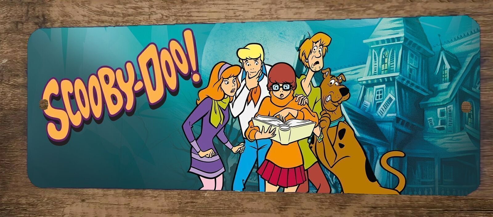 Scooby Doo 4×12 Metal Wall Sign Marquee Banner Poster #5