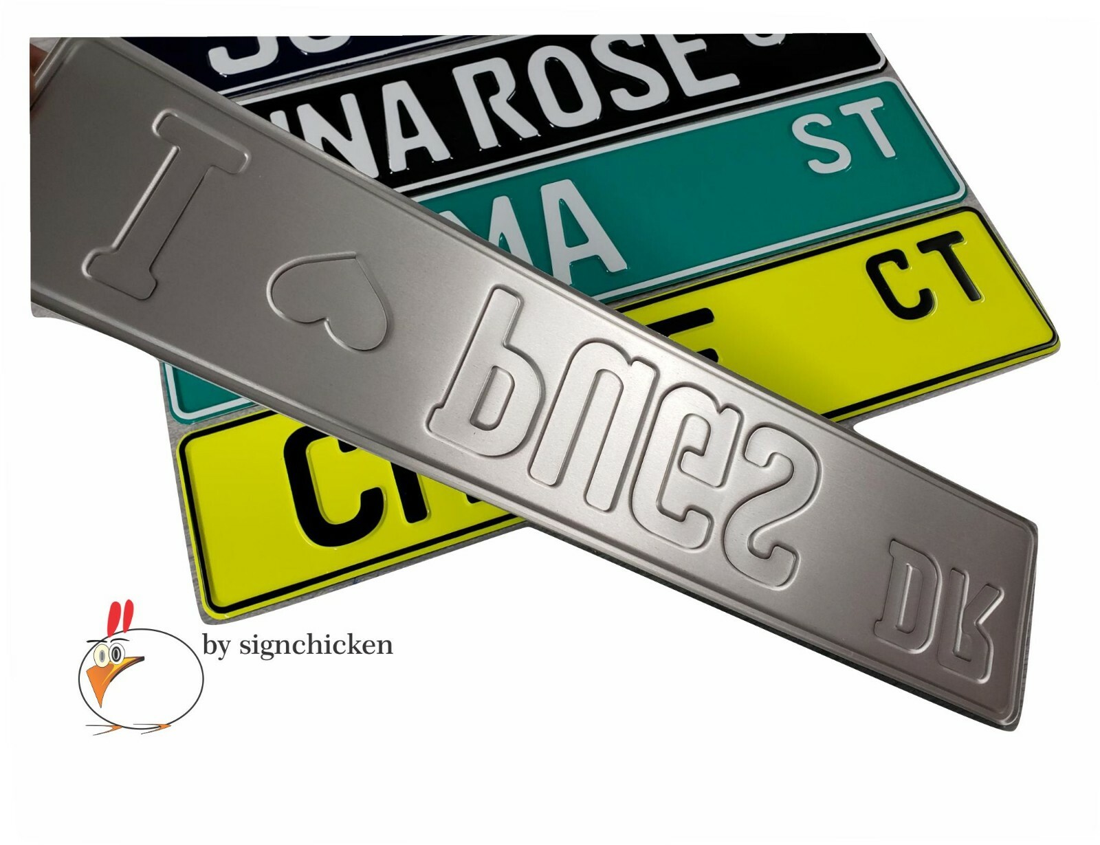 Custom Personalized Street Signs, kid’s decor, garage sign, road sign, baby room