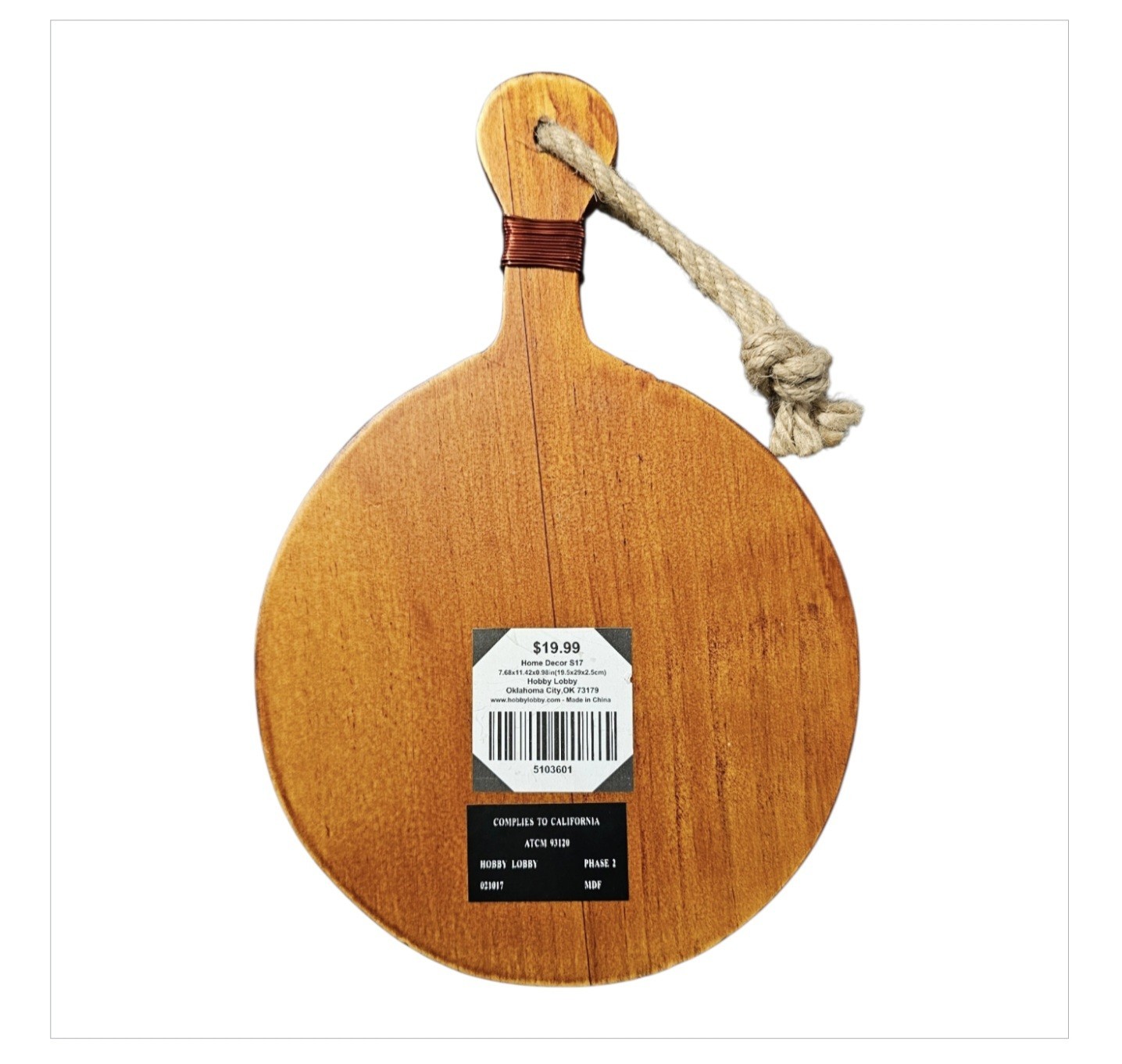 Eat Cutting Board Kitchen Wall Decor Wooden Decorative Farmhouse Rustic Style