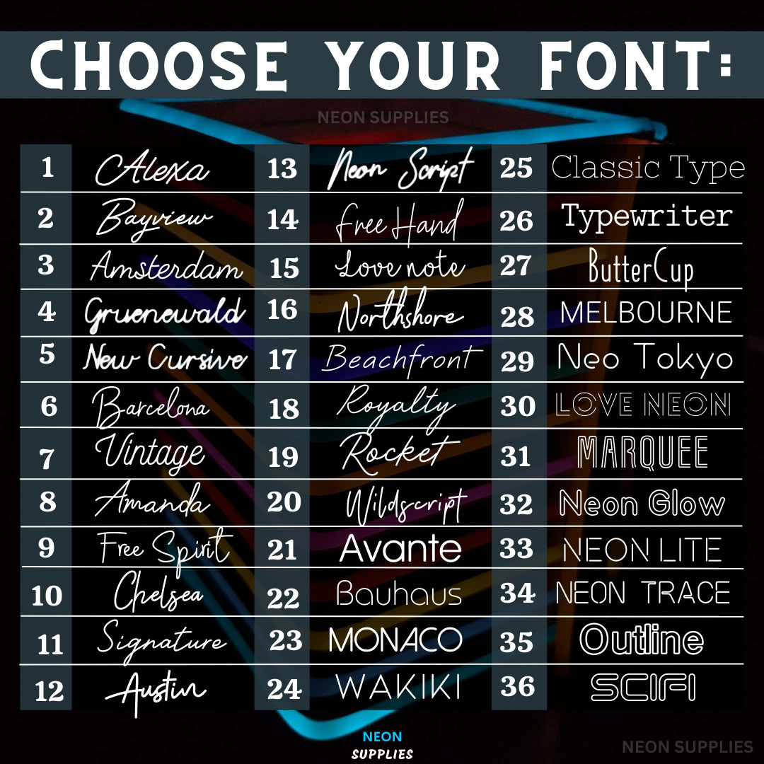 Any Text HERE Any Name Personalize LED Neon Light Sign Custom Made Customized