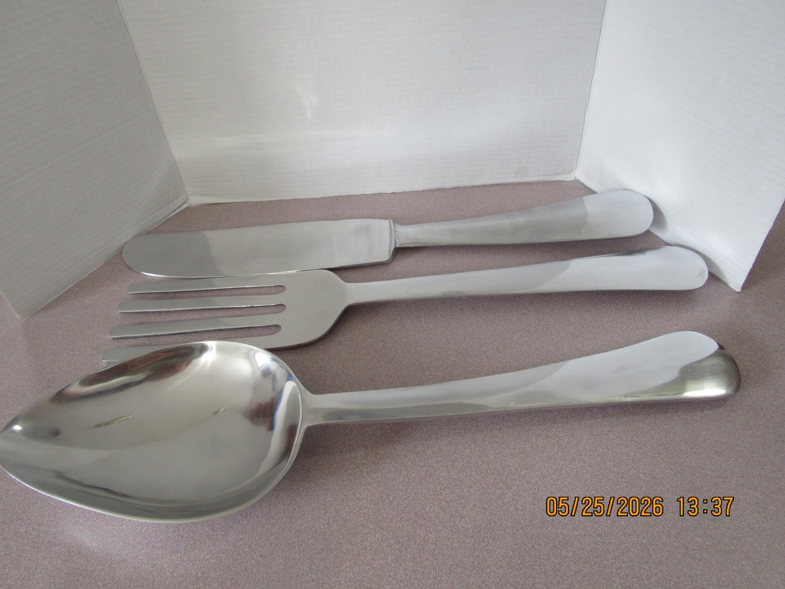 Hobby Lobby Large 23″ Knife, Spoon & Fork Decorative Wall Art Kitchen/ Dining