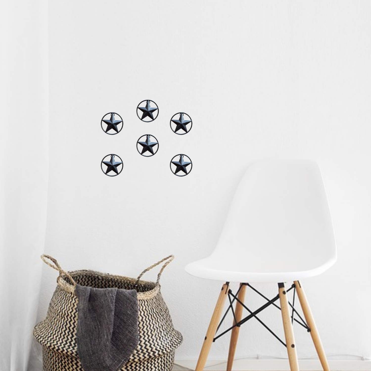 Dark Bronze Barn Star – Metal Stars for Outside, Texas Star Metal Wall Décor …