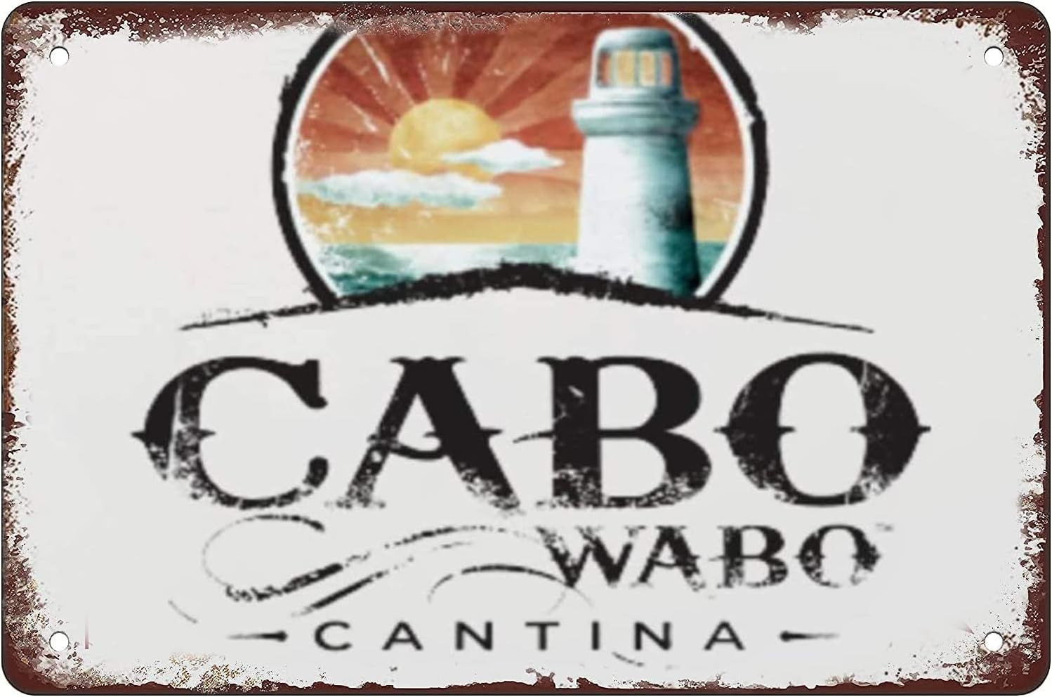 Cabo Wabo Retro Funny Bar Wall Decor Home Decor Retro Sign Tin Sign 12 X 8 Inche