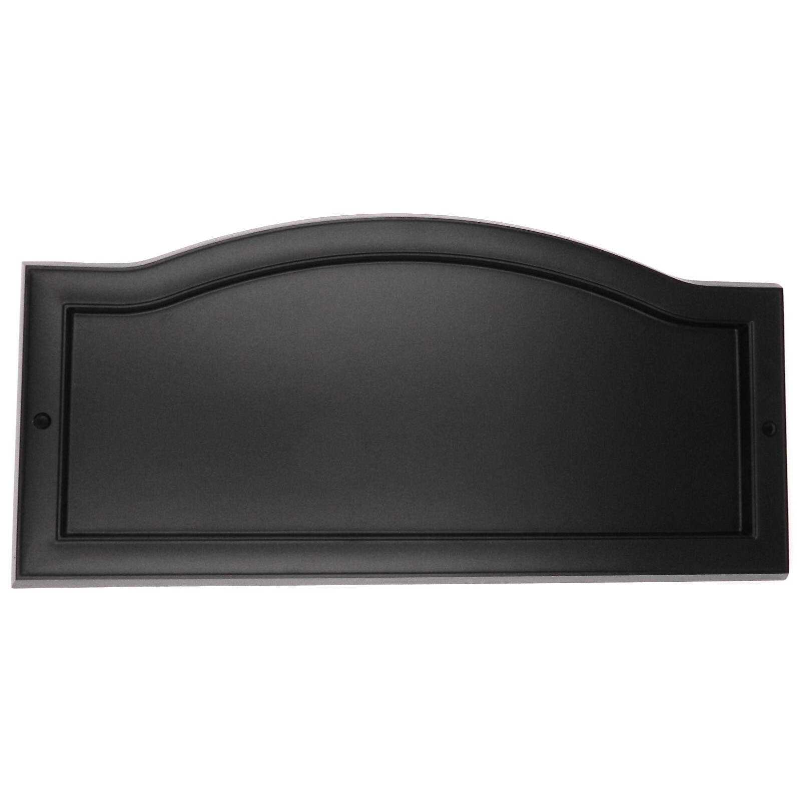 Warwick Custom Arch House Number Plaques and Satin Nickel Address Numbers
