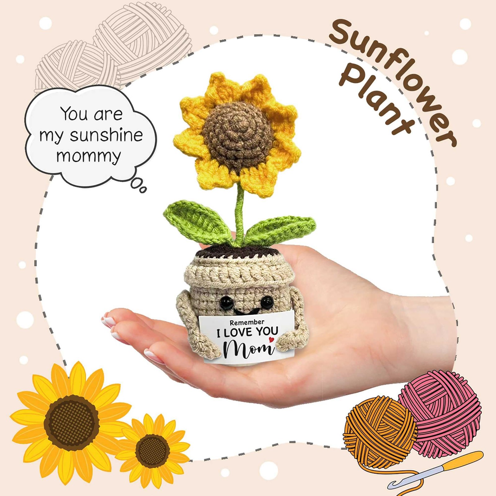 Mini Birthday Gifts for Mom, Mom Gifts from Daughters Remember I Love You MOM,
