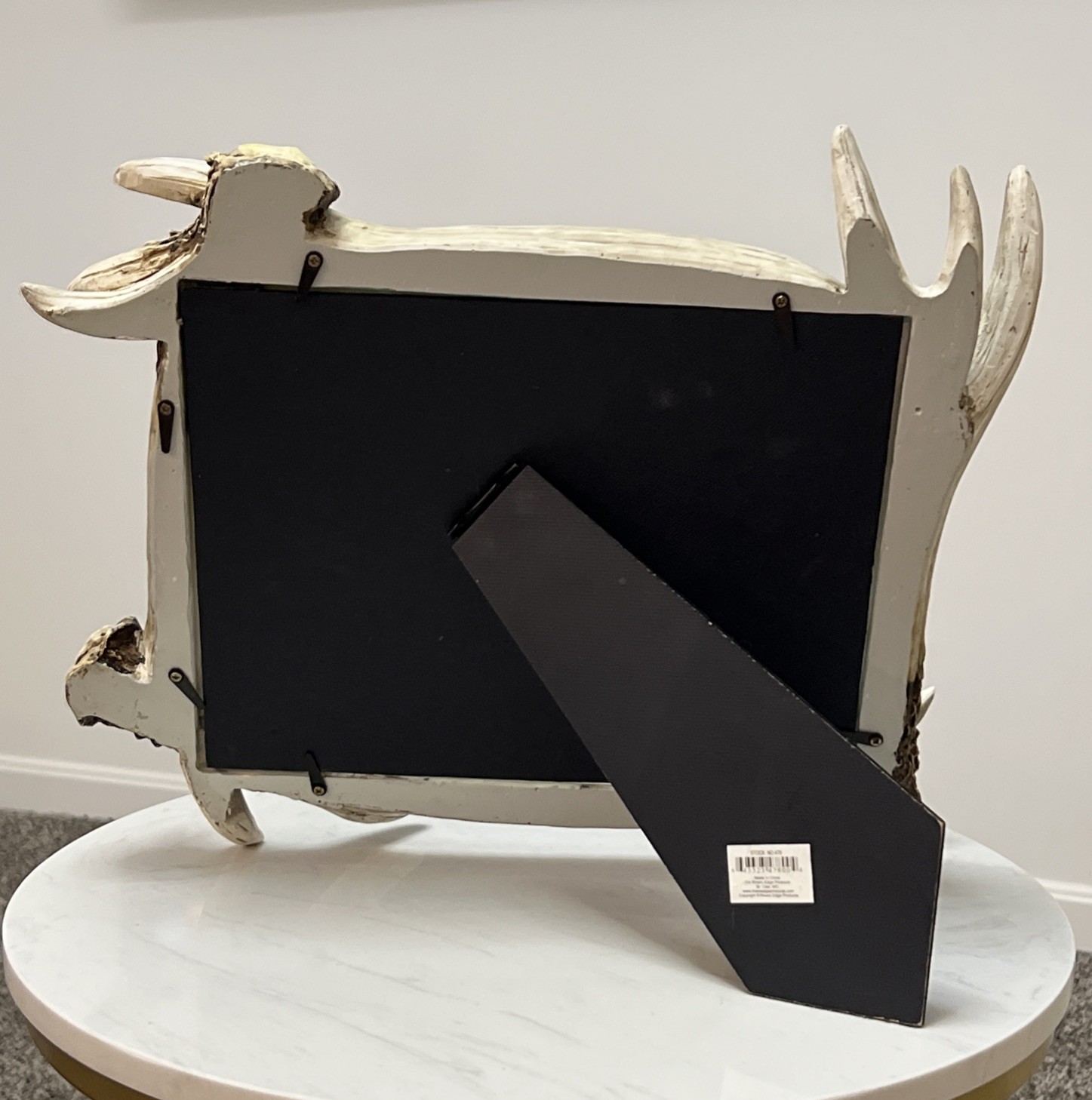 Rivers Edge 8×10 Picture Frame Rustic Resin Antler Cabin Hunting Outdoors Deer