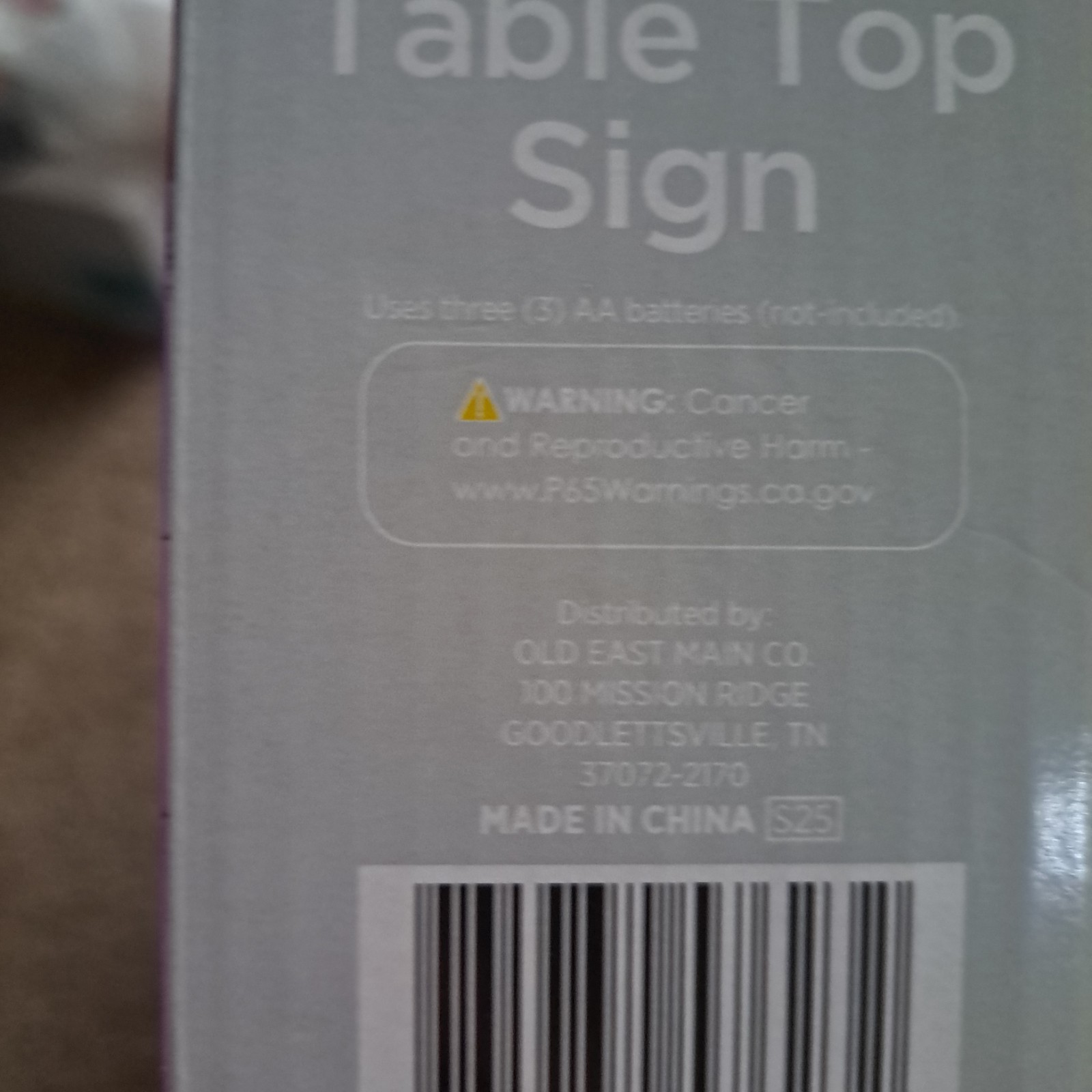 Trueliving LED Table Top Sign XOXO Hearts Lights Up 11.81in.Lx3.93in.Wx7.28in.H