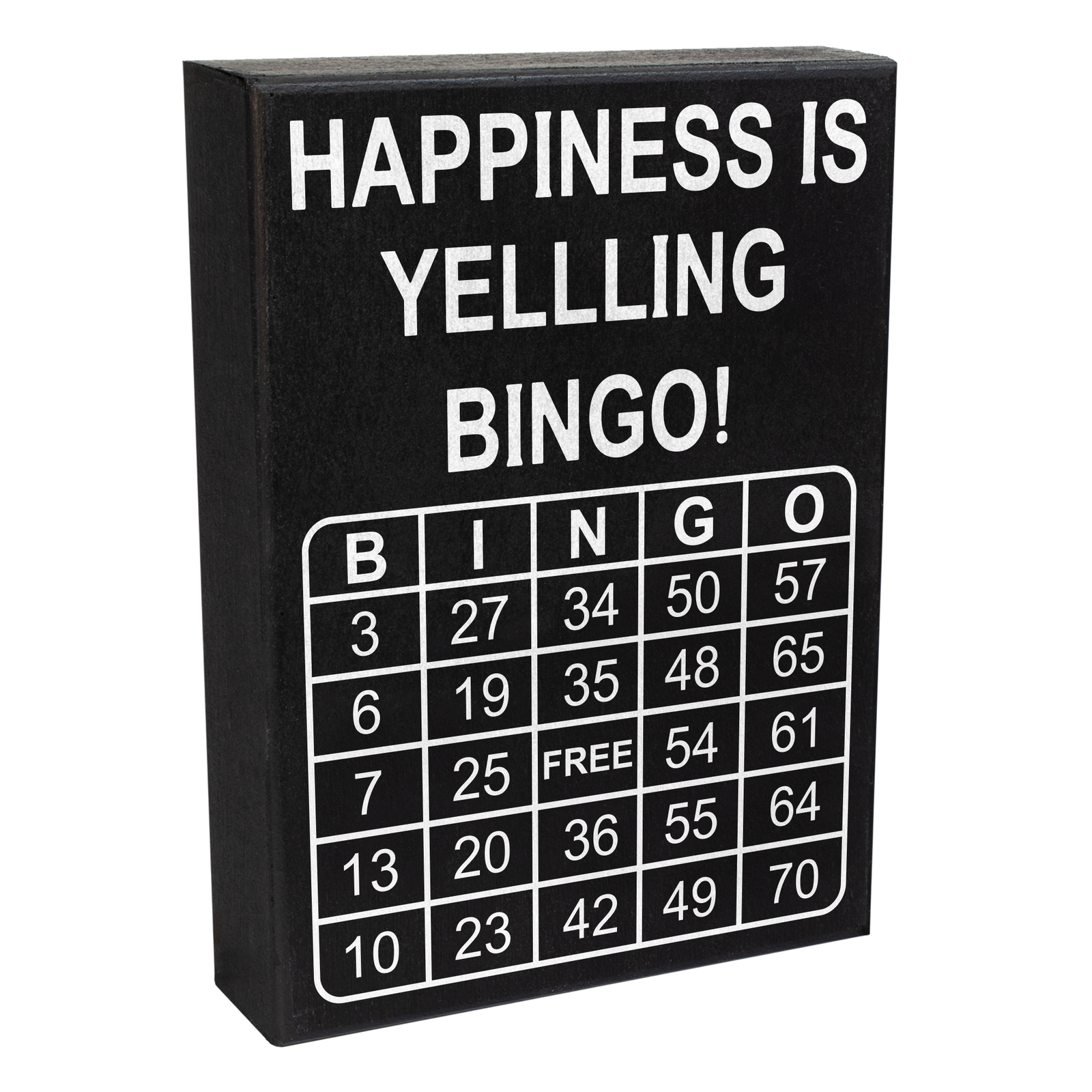 JennyGems Bingo Lover Gifts, Bingo Queen Plaque, Bingo Game Night Sign