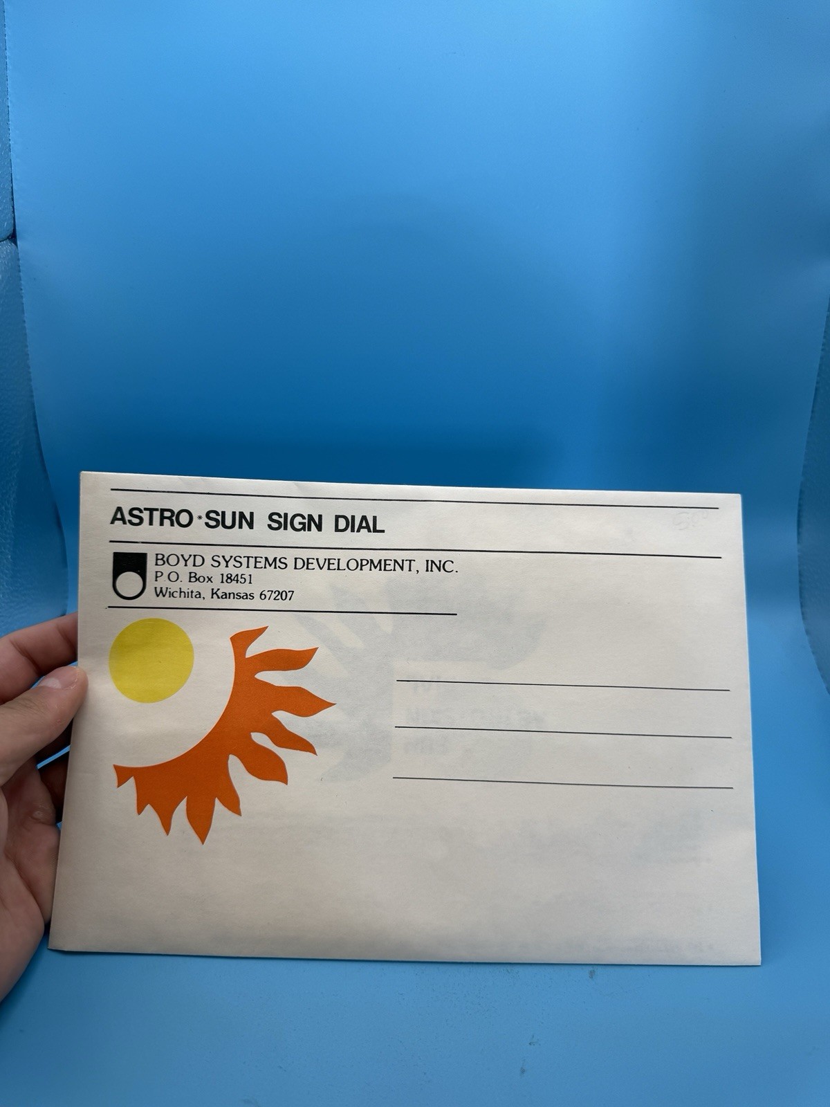 Vintage BSDI Astro Sun Sign Dial Zodiac Astrology Wheel Complete Promo Kit