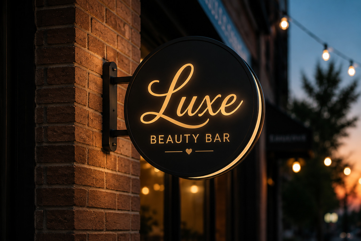 Custom Double Sided LED Light Box Sign | Illuminated Outdoor Shop Sign