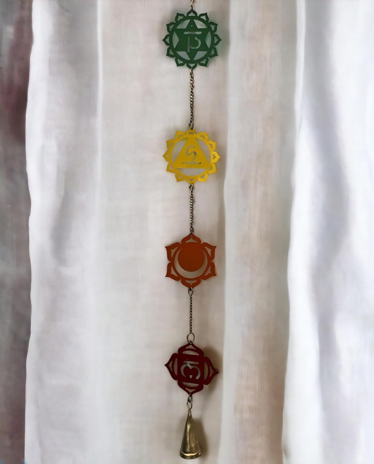 7 Chakras Wall Art Boho Décor Toran, Wall Hanging, Spiritual Room Décor, Yoga…