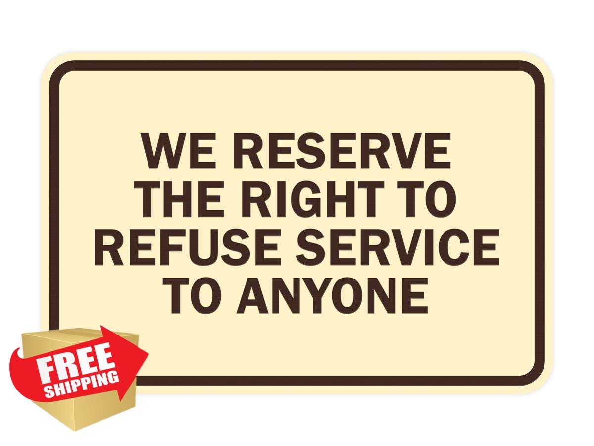 Signs ByLITA Ivory/Dark Brown 5×7″ Sign