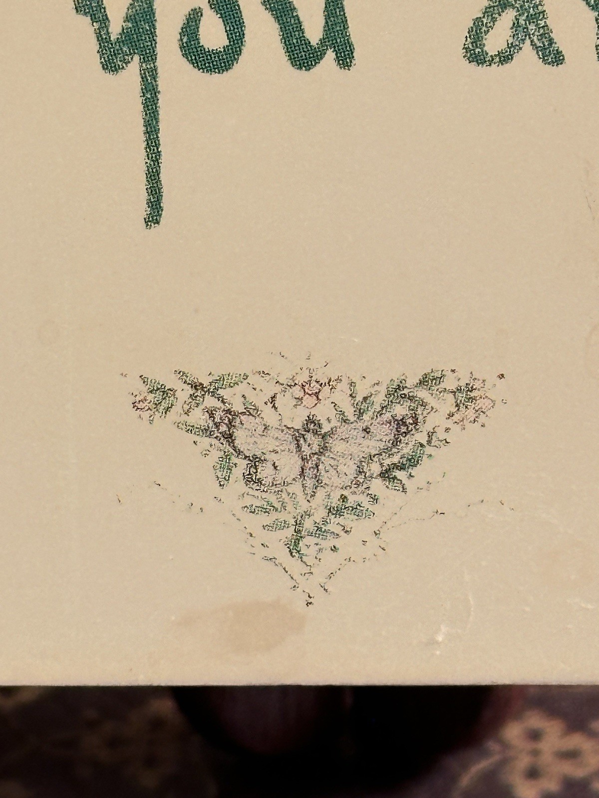 GARDEN Themed Plaque-“Show Me Your Garden And I Shall Tell You Who You Are”-LOOK