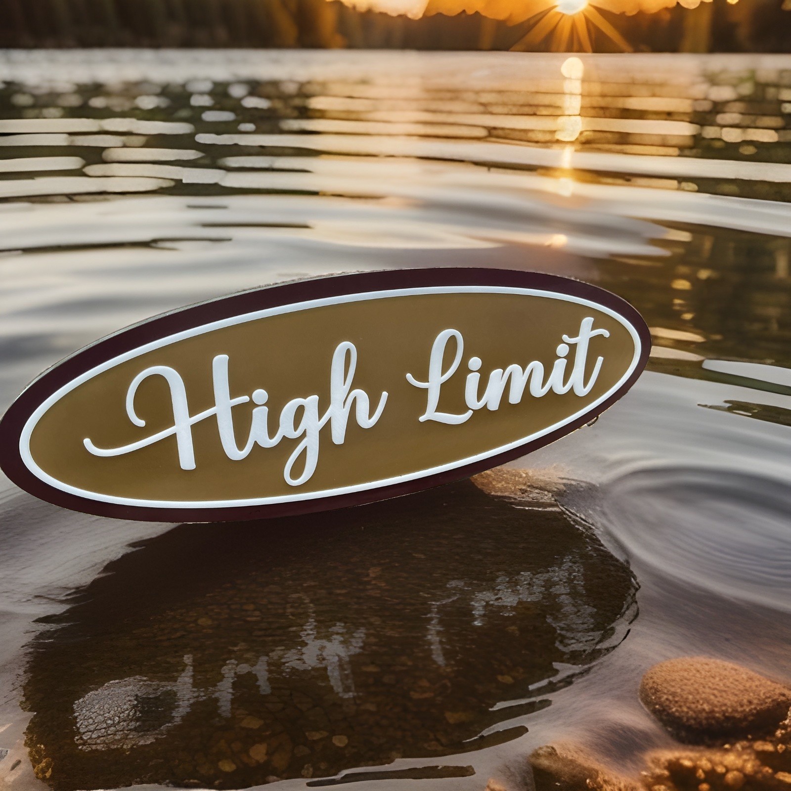 High Limit Original Kansas City Casino Wall Sign