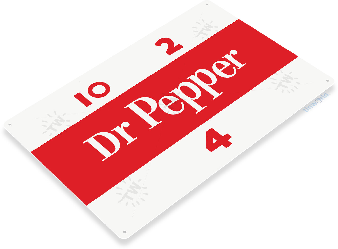Tin Sign Dr Pepper Retro Cola Soda Bar Store Kitchen Metal Sign Décor C196