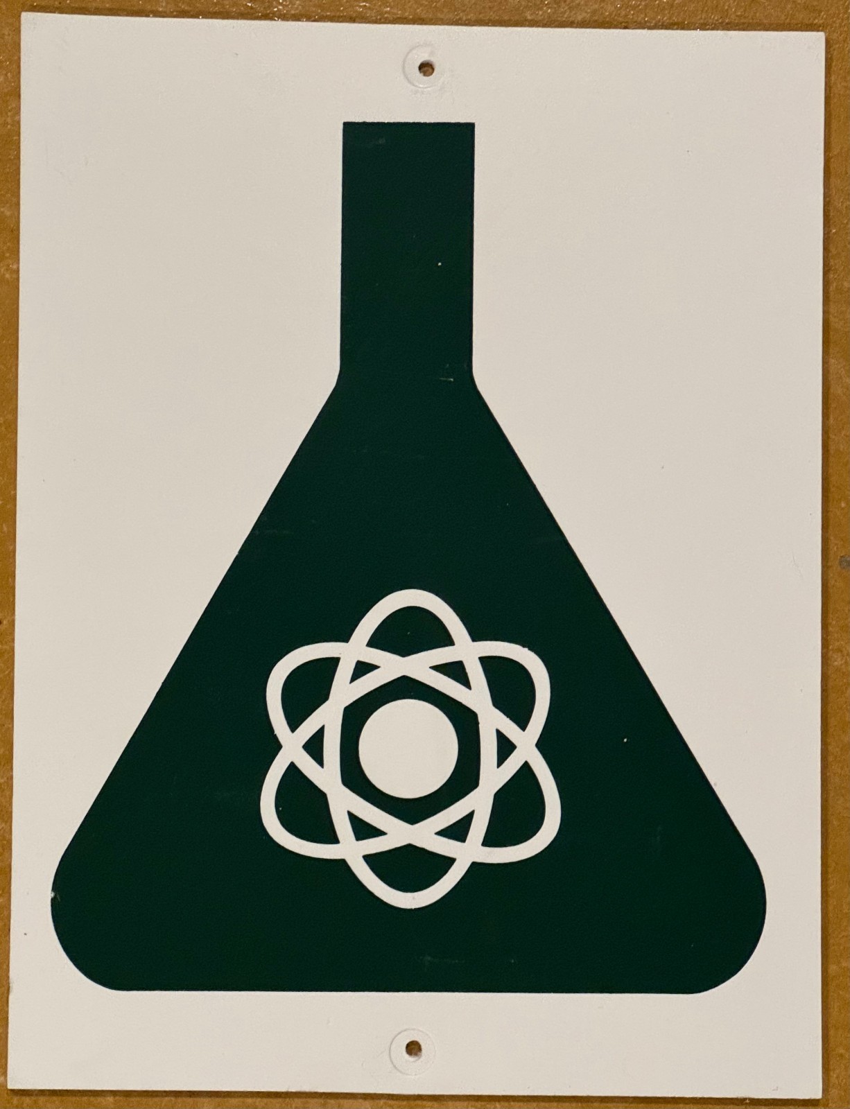 Science Lab Sign Wall Decoration Size 9×12 Inches Rectangular