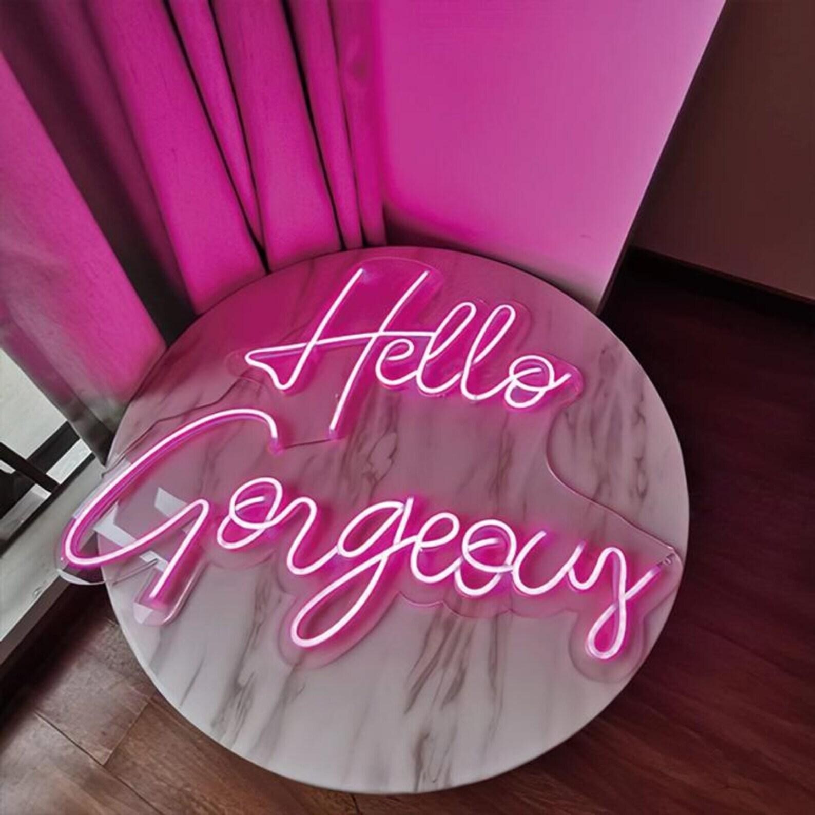 Personalized LED Neon Sign Custom Name Sign for Home Bedroom Wall Art Decor