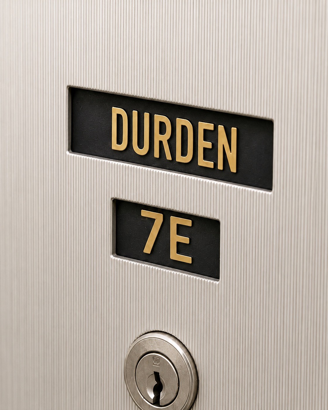 Custom Apartment Mailbox Name Label Personalized Free Shipping Housewarming Gift