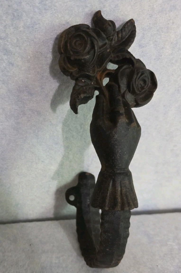 Antique Wall Hook ~ CAST IRON ~