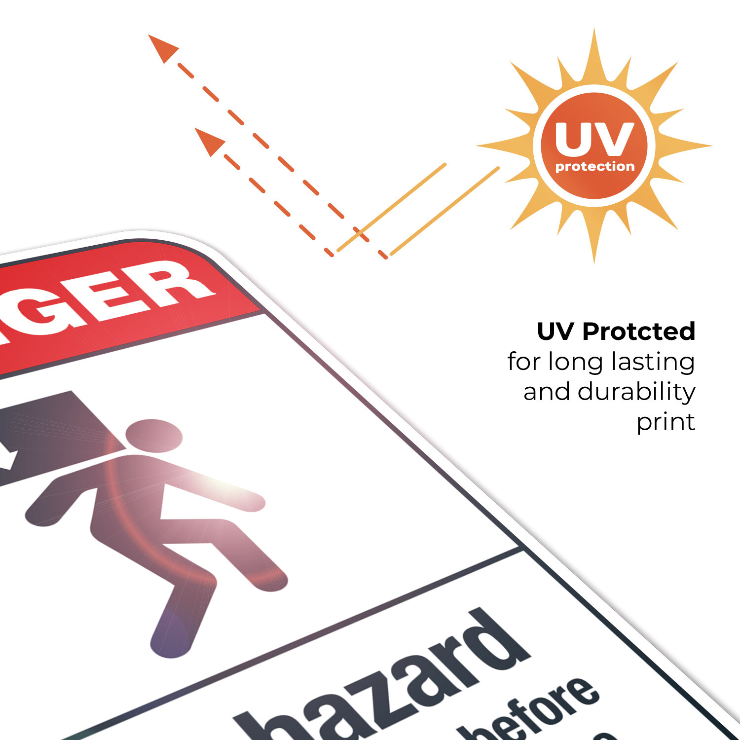 Crush Hazard Block Up Securely Before Working On Unit Sign, ANSI Danger Sign,