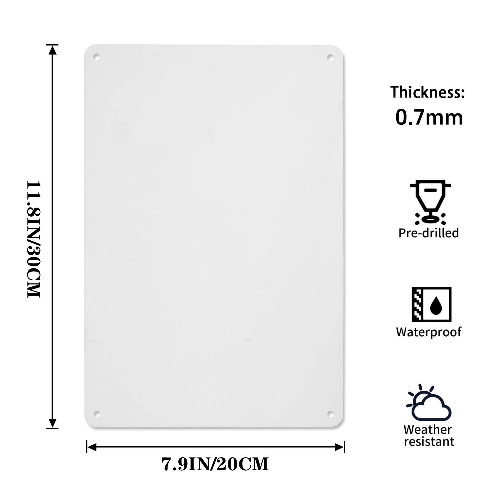 8×10″ Metal “Please Place Package Delivery Here” Sign UV Resistant Weatherproof↗