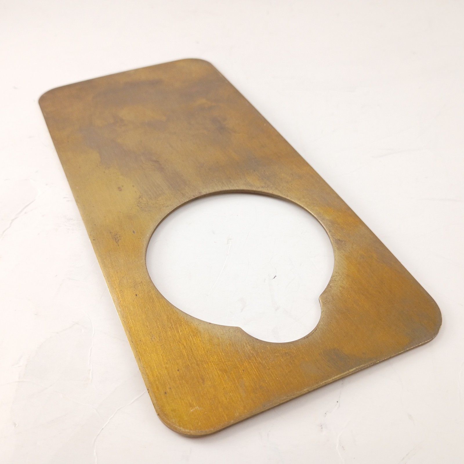 Vintage The Peabody Hotel Please Do Not Disturb Brass Door Sign 3.5” x 7 3/4″