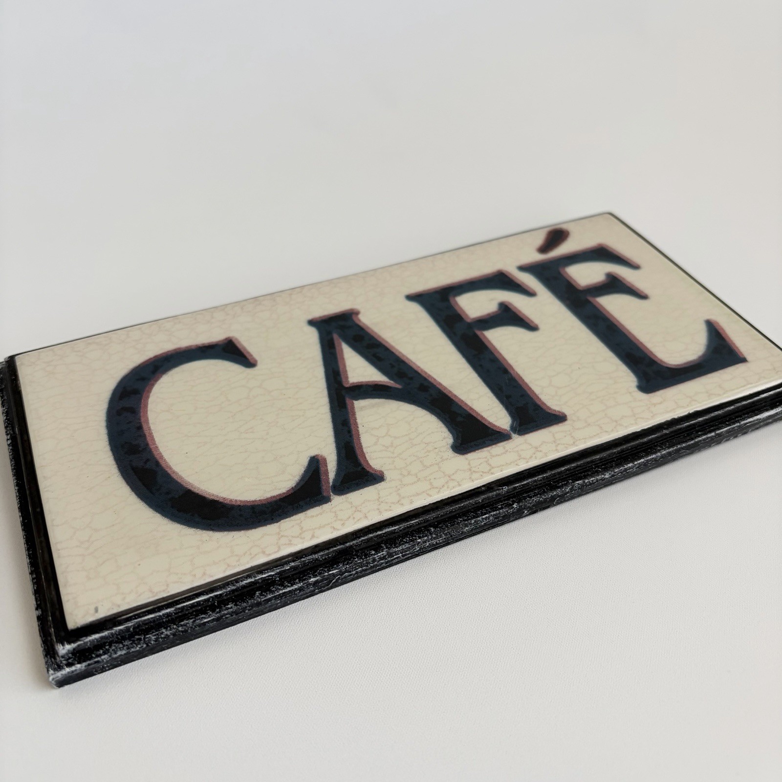 CAFÉ French Country Wall Decor Hanging Door Sign by Michael Alan Designs