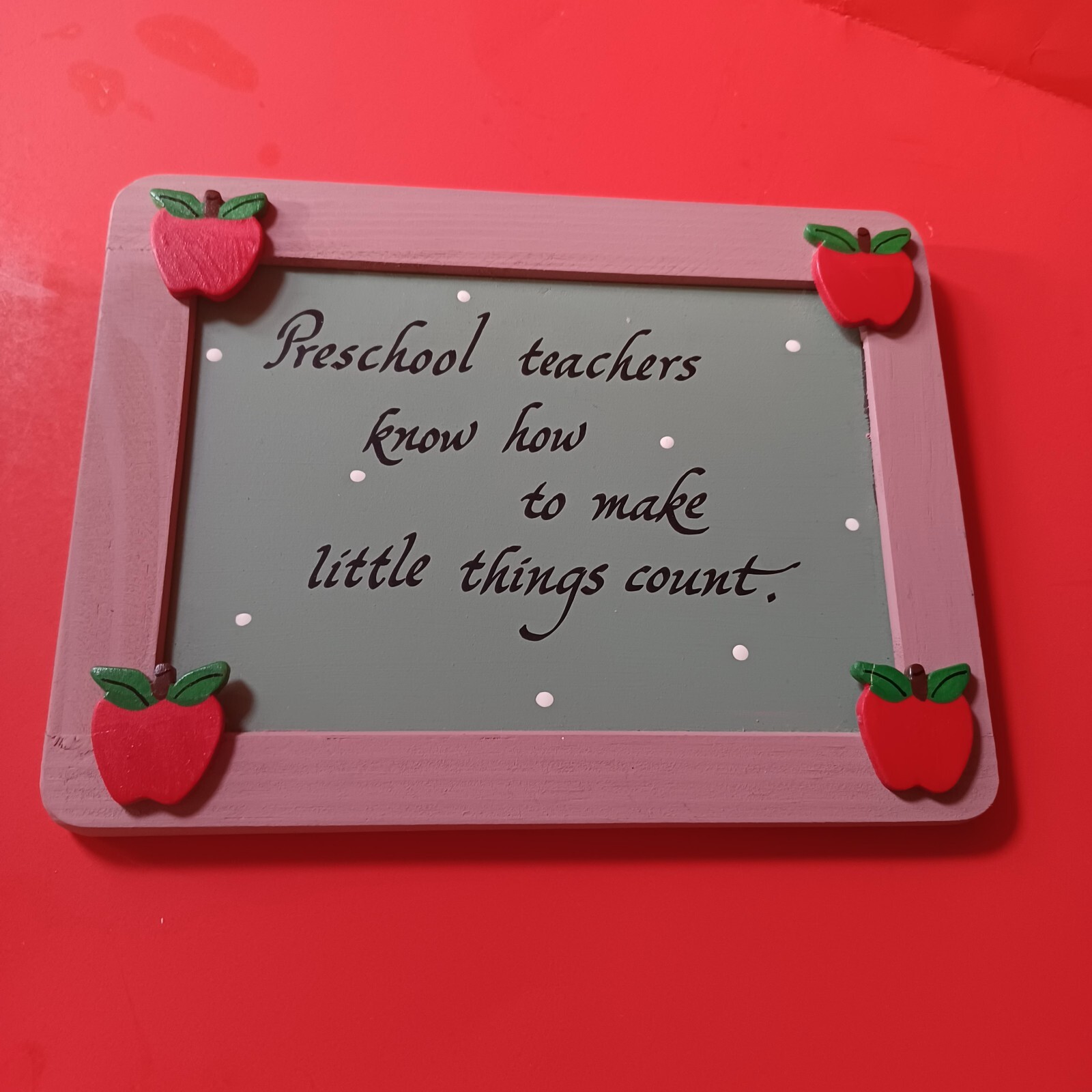 Gift For Preschool Teachers Know How To Make Little Things Count Apples