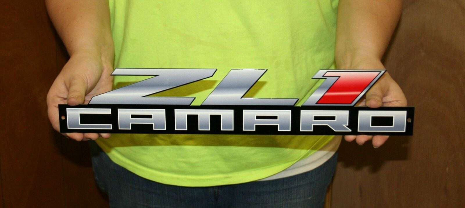 Chevy Camaro ZL1 Steel Sign