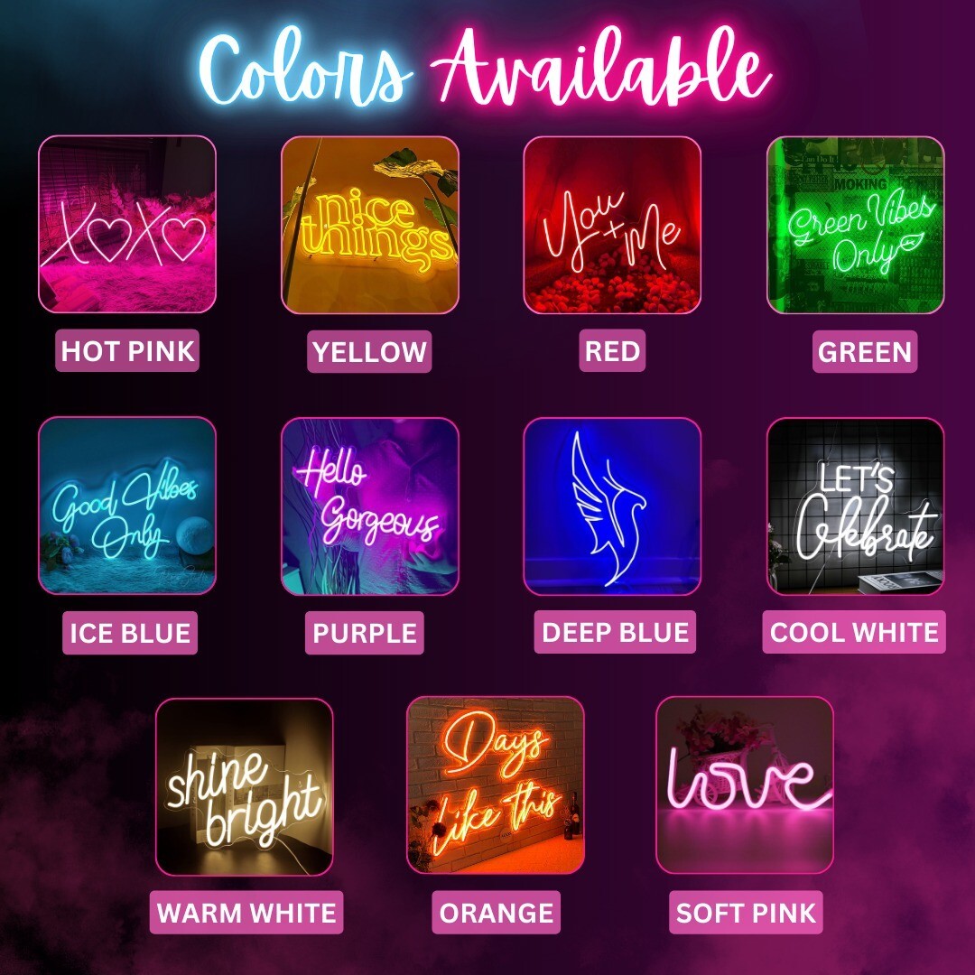 Retro Sunset Neon Sign | Art Deco LED Wall Light | Synthwave Room Decor