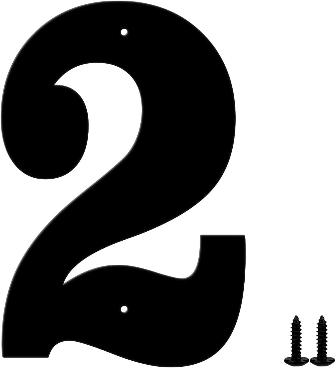 3″ 4″ 5″ 6″ 8″10″ 12″ House Numbers and Metal Letters for Outdoor Signs – Coated