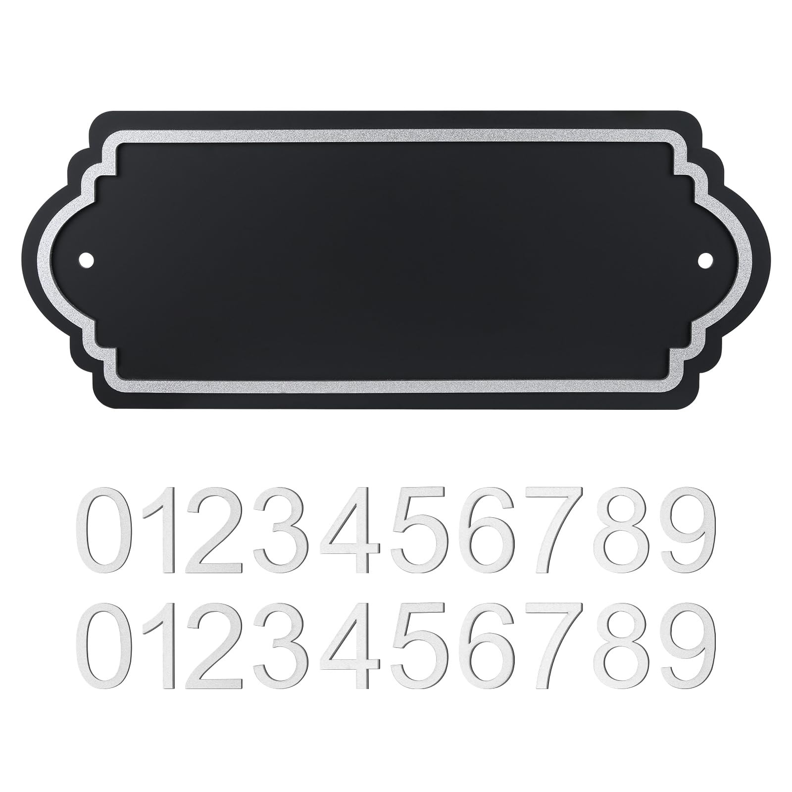 House Numbers for Outside, Address Plaques, Mailbox Numbers, Featuring Two Se…