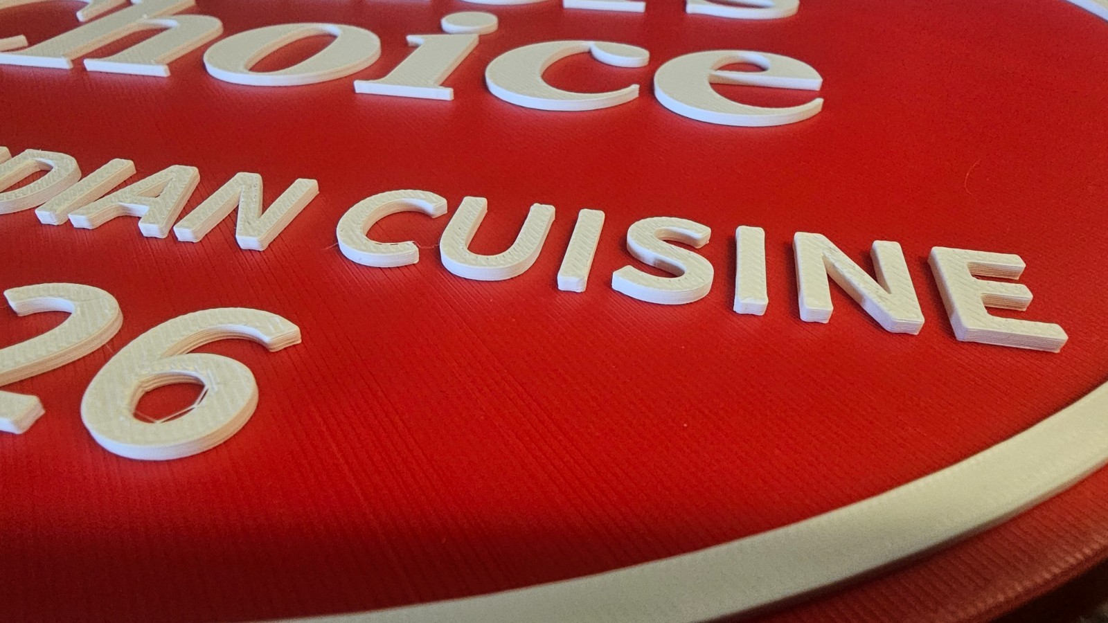 Custom 2-Sided OpenTable Diners’ Choice Plaque, Gift For Chef or Restaurant