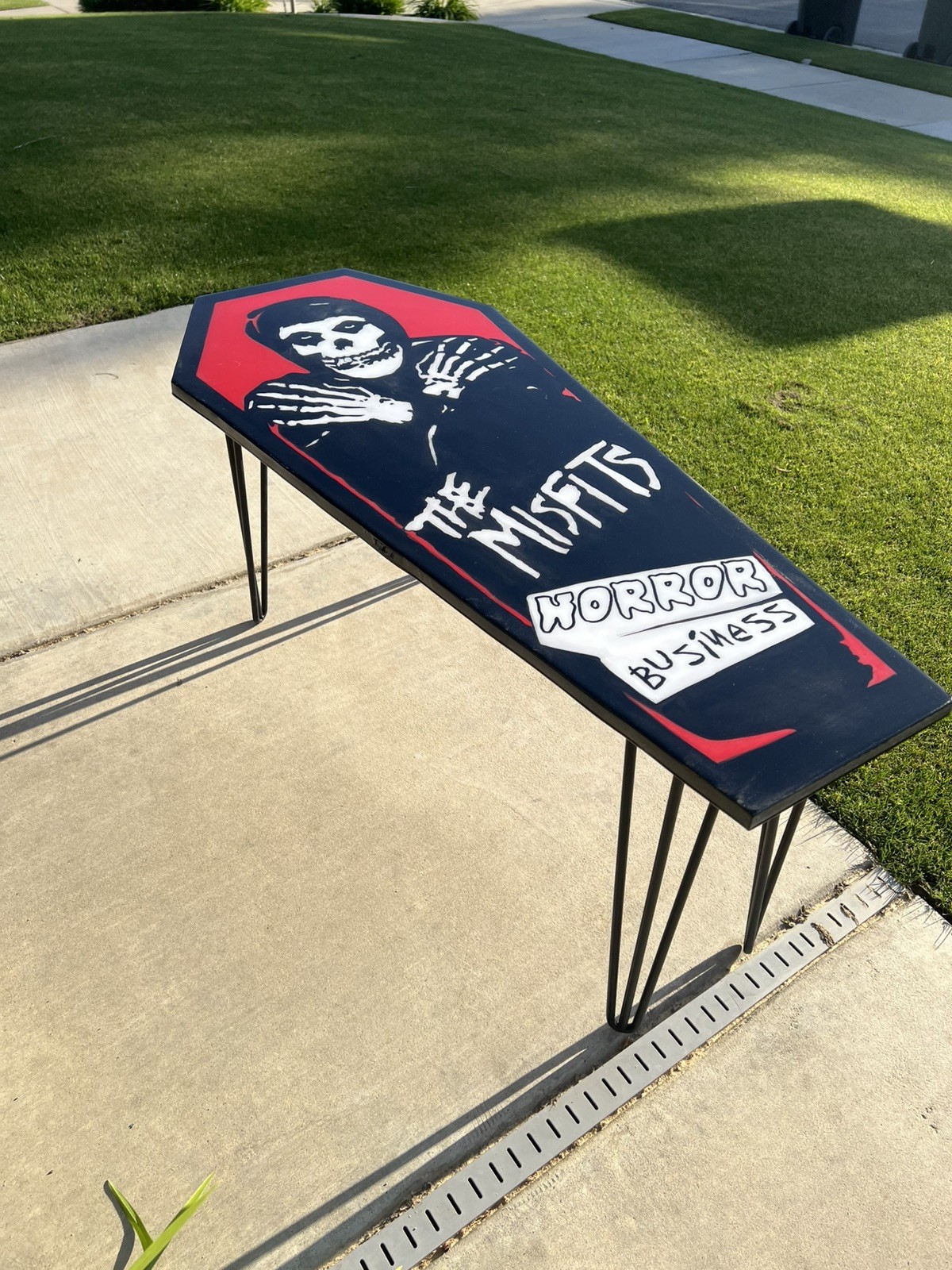 The Misfits Coffee table/wall decor By Hypnotic Art Design Free shipping