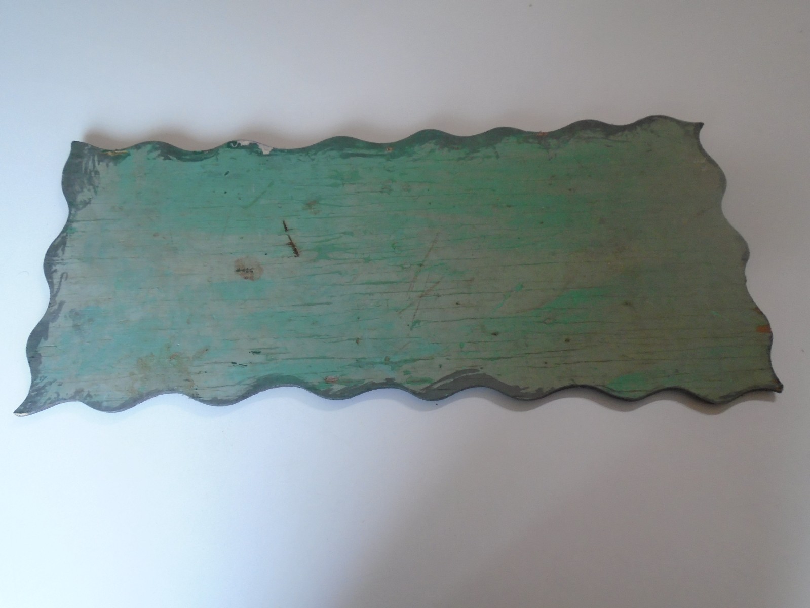 Vintage Wood Hand Painted McDonalds sign 25” x 11” made in usa one of a kind