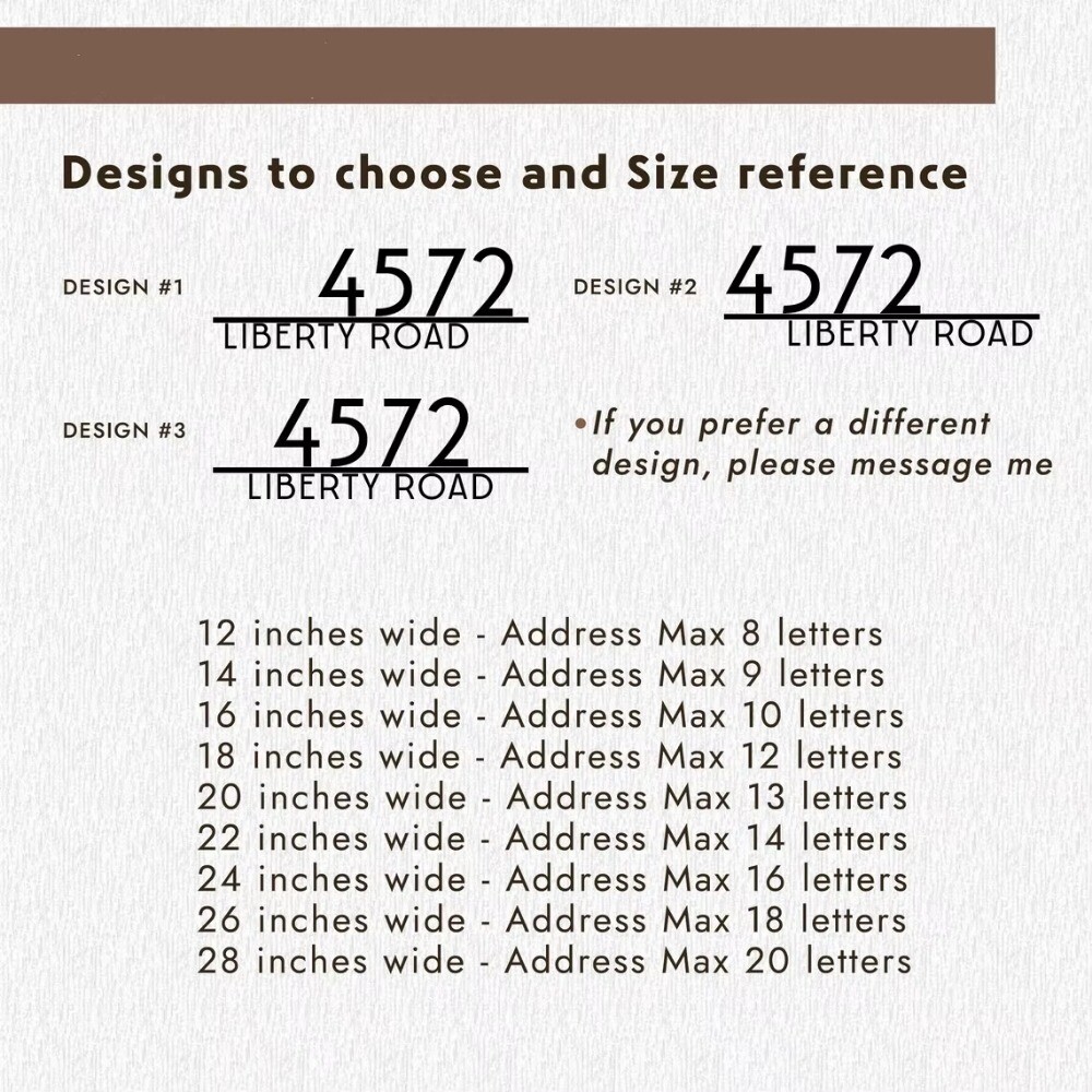 Custom Backlit House Numbers Illuminated Address Sign LED address Plaque