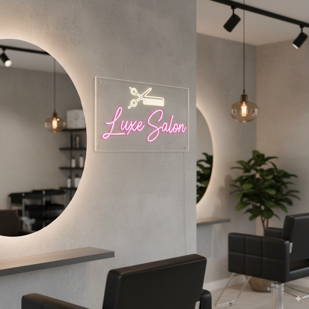 Bar Neon Sign, Custom LED Light for Cafe or Pub, Business Logo Neon Sign