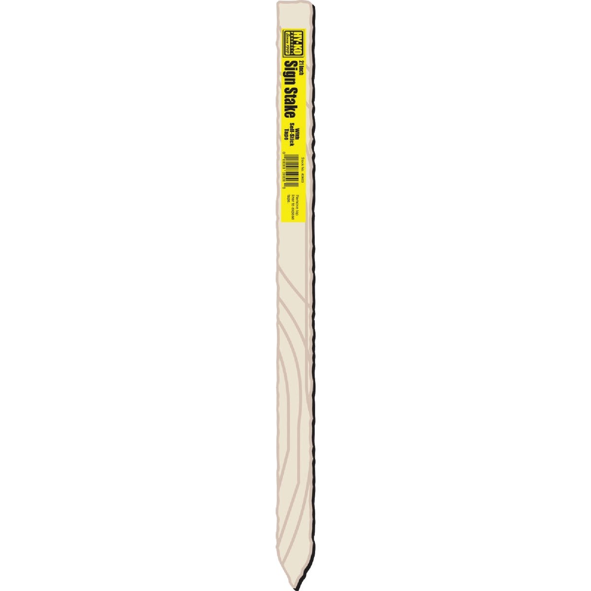 Hy-Ko 1.25 In. x 21 In. Wooden Sign Stake 40603 Hy-Ko 40603 029069406035 Wood