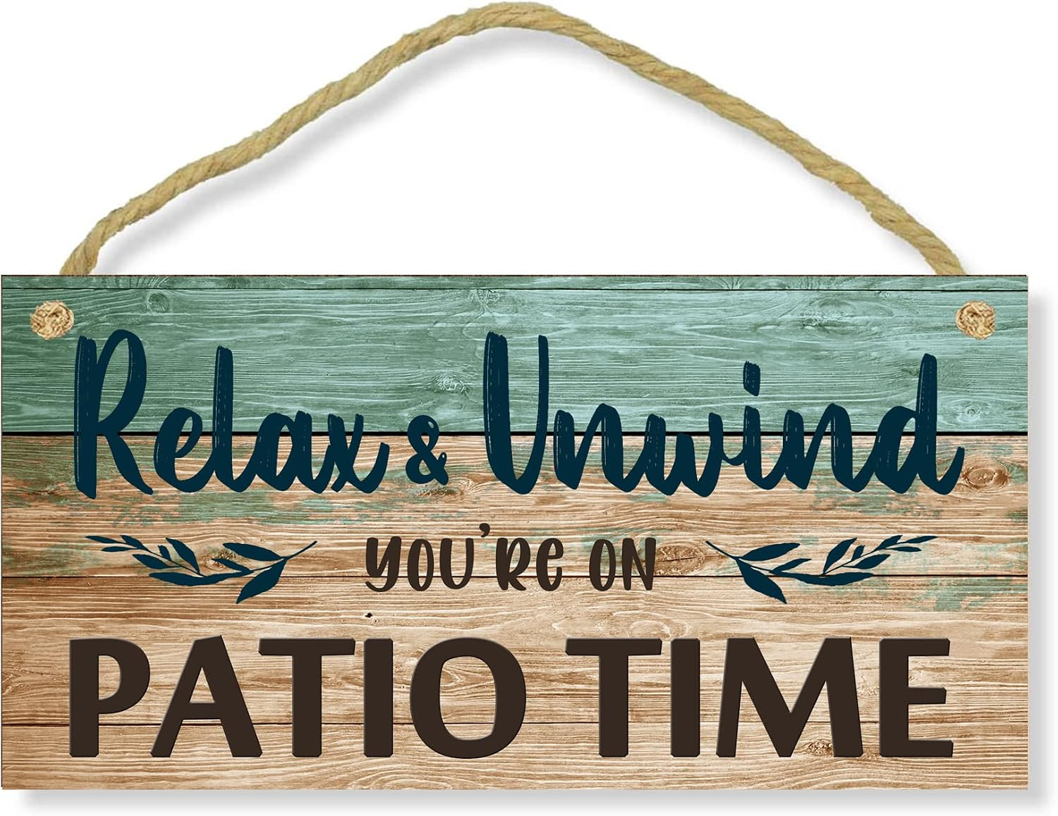 Patio Wall Decor Backyard Patio Signs and Decor Outdoor Home Bar Sign | Hanging