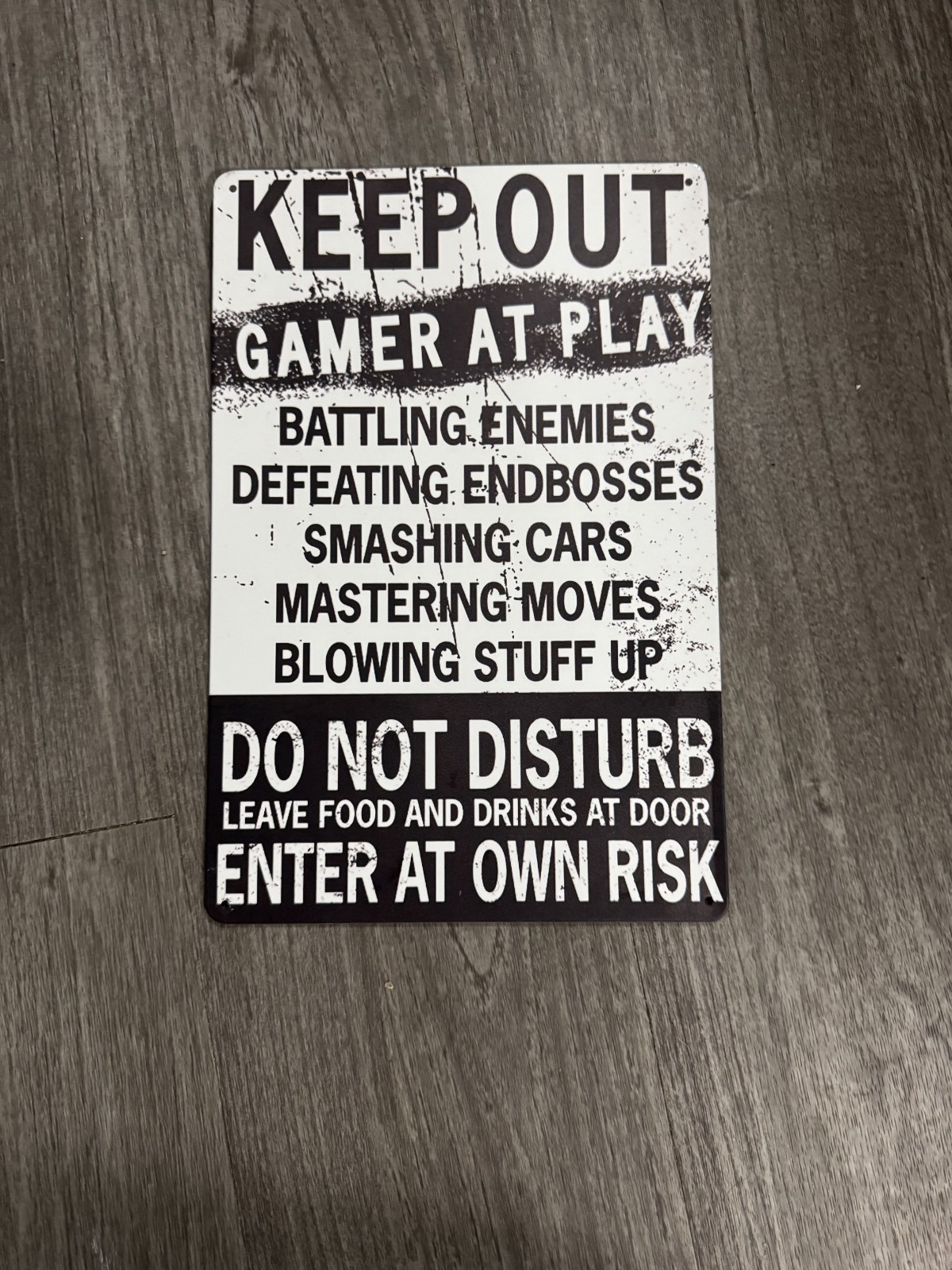 signs for bedroom