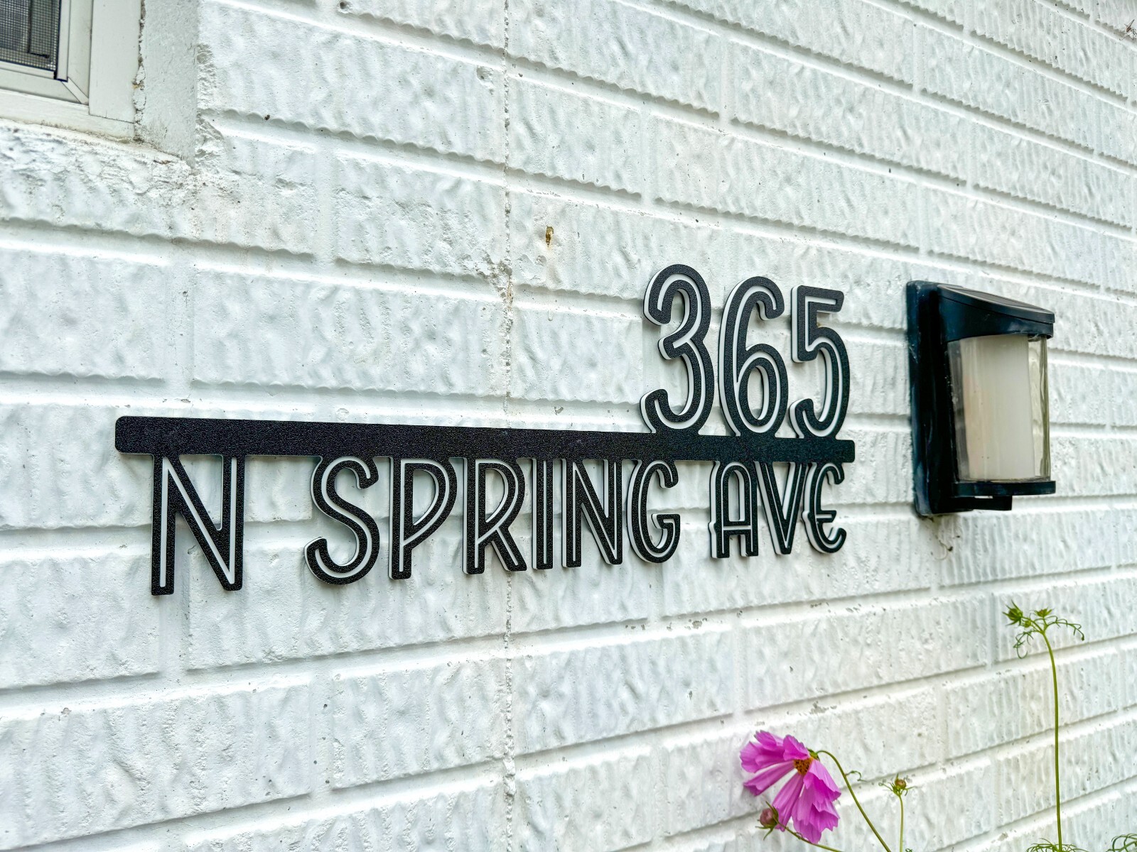 18-36 inch Modern House Address Numbers Letters For Exterior Outside Address