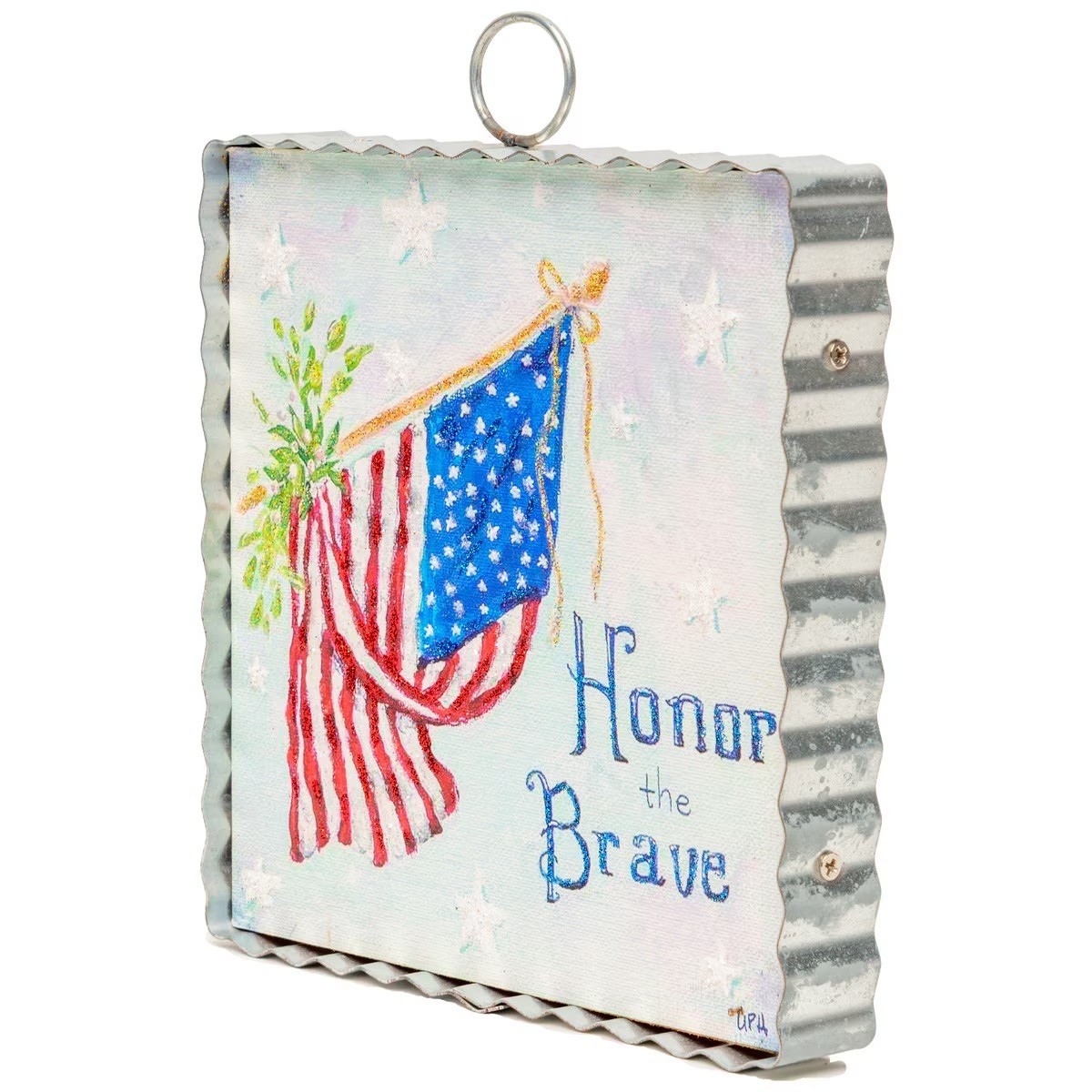 The Round Top Collection “Honor the Brave” Print 6x6x1