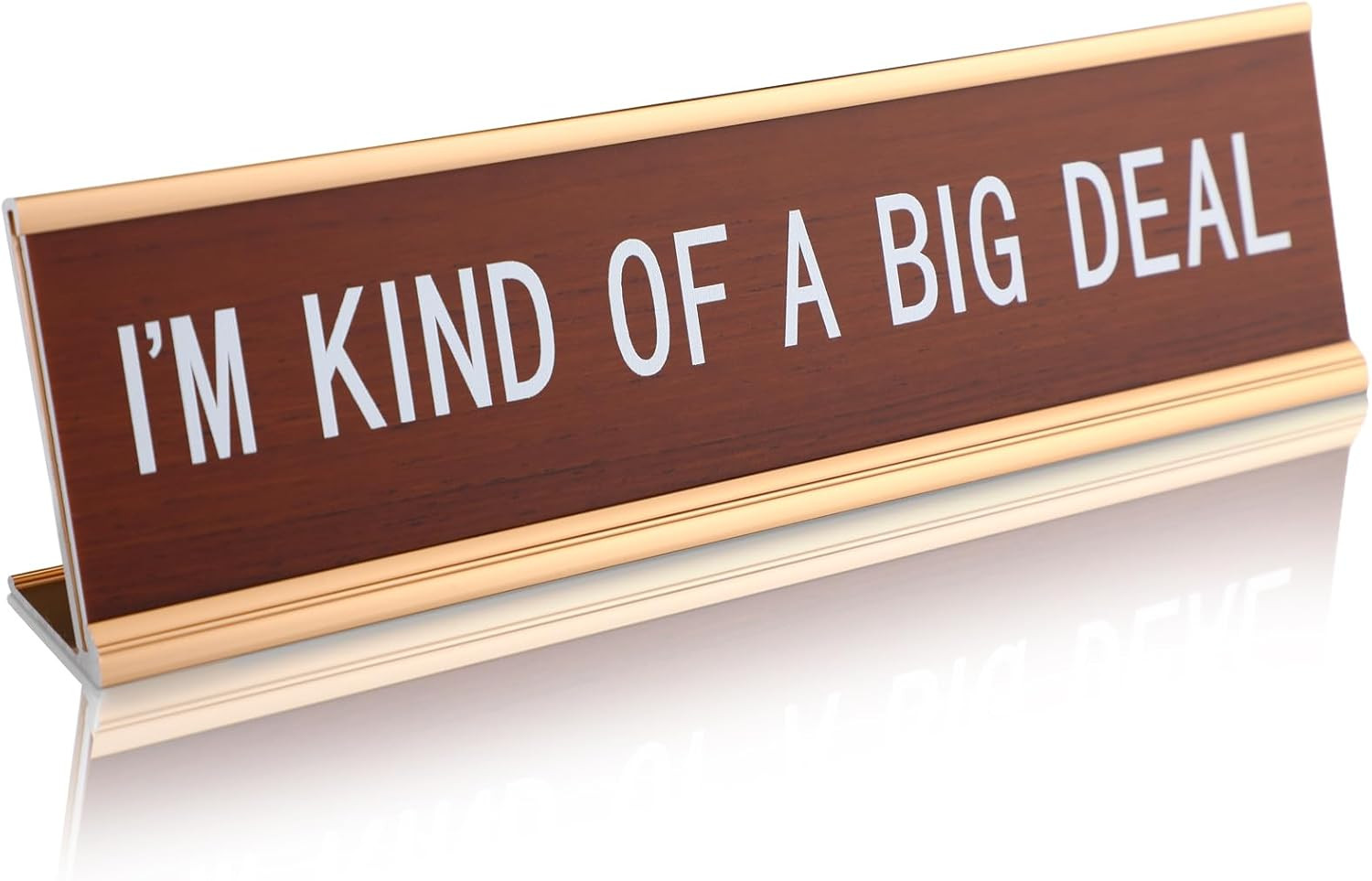 Funny Desk Signs for Office-I’M Kind of a Big Deal-Fun Office Accessories Novelt