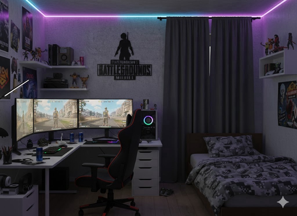 PUBG mobile Laser cutting on Basswood Wall artwork decoration size approx. 12”
