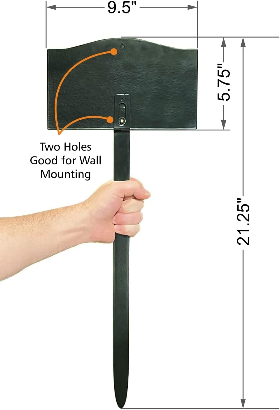 Durable Black & Gold ‘Curb Your Dog’ Plant Protection Plaque with 18″ Lawn Stake