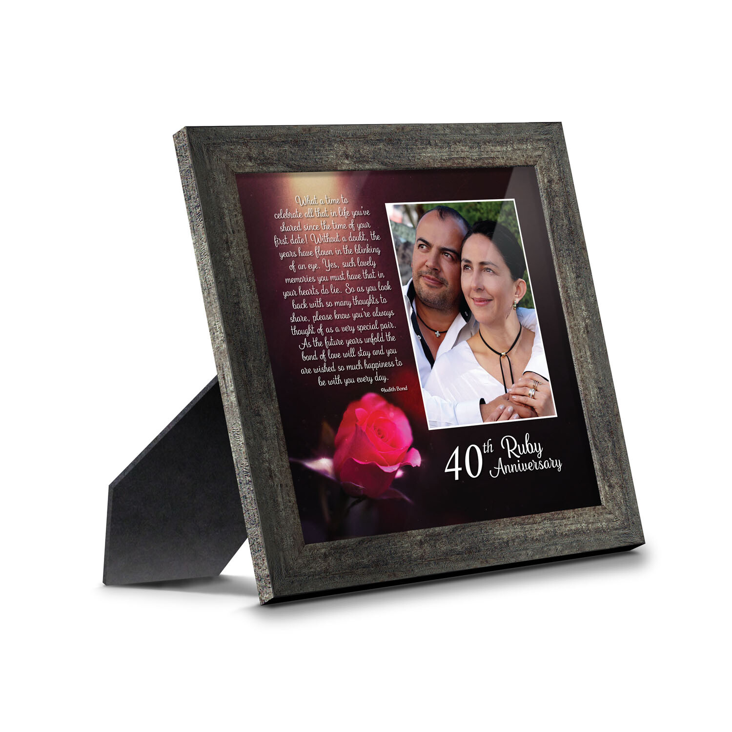 40th Anniversary Gifts for Parents, Ruby 40th Anniversary Decorations for Party