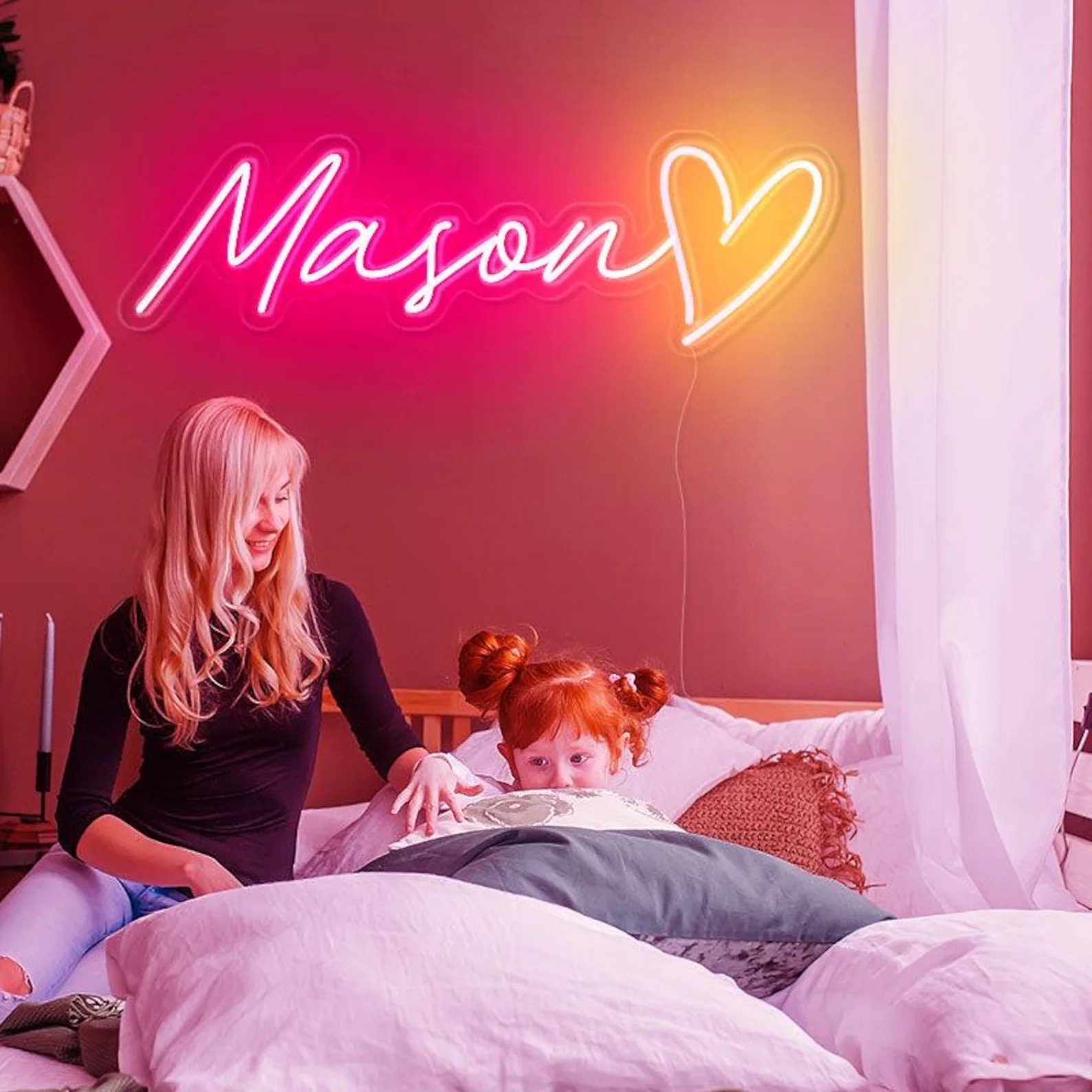 Custom Neon Wall Sign Personalized LED Light for Home Business Decor